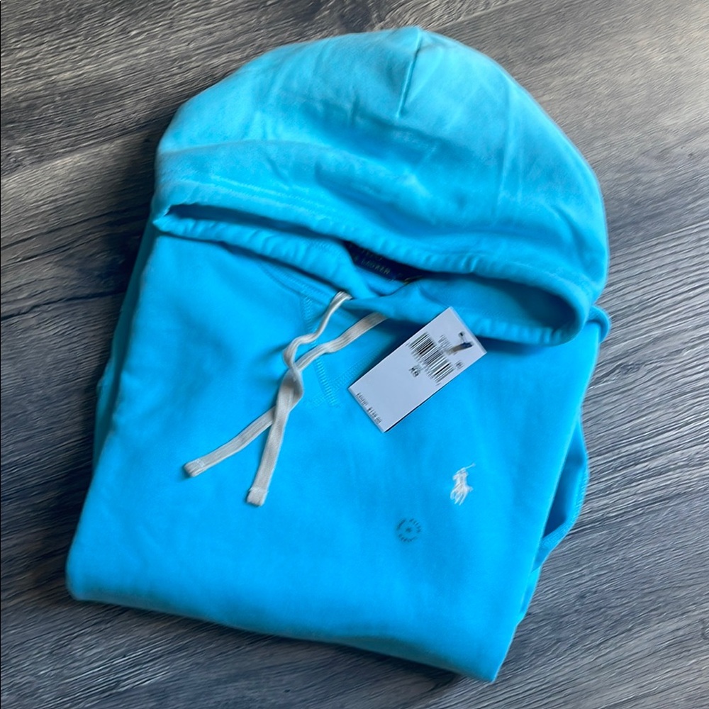 Ralph Lauren Blue Hoodie Sweater
